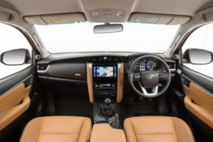 2016 Toyota Fortuner interior