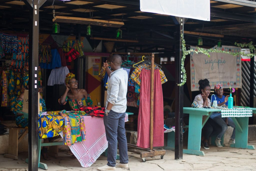 Vendors at the event - Lazizi Fashions