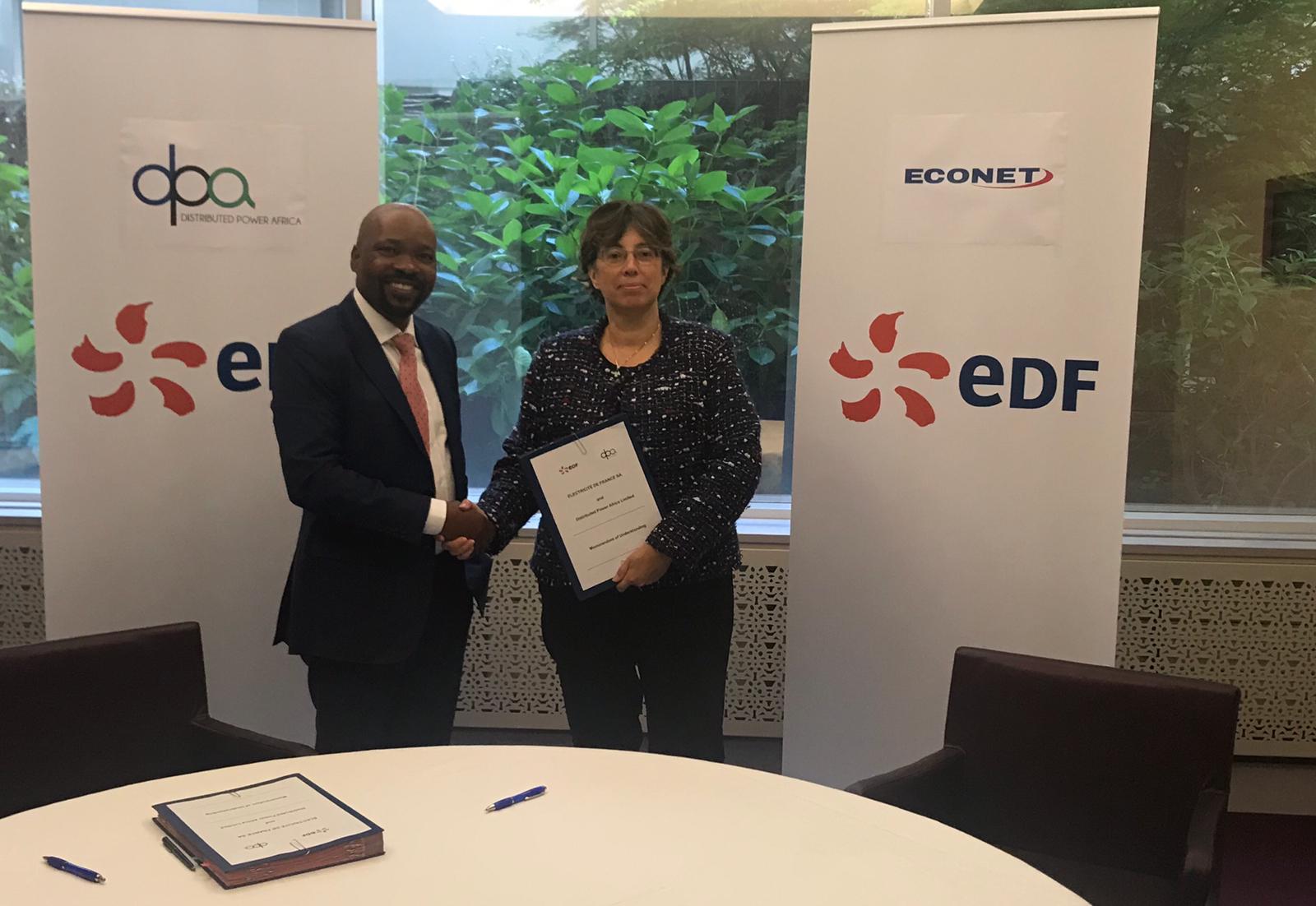 DPA and eDF partner 1