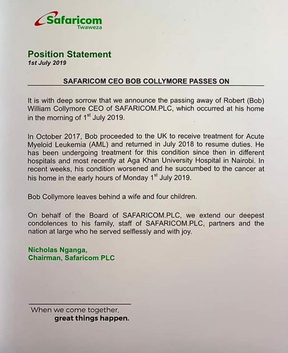 Safaricom-CEO-Bob-Cpllymore-Passes-on