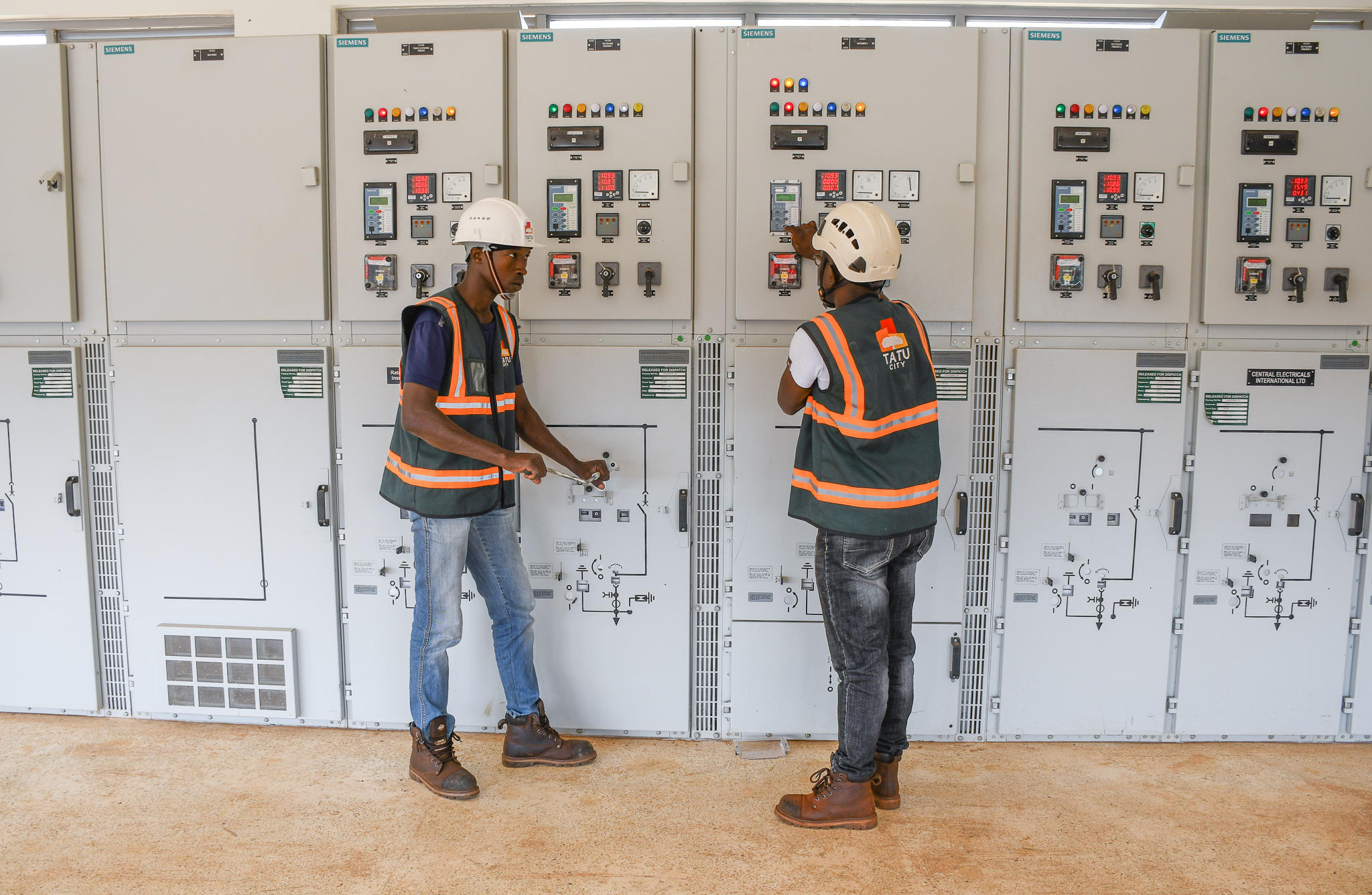Tatu City businesses connected to permanent power