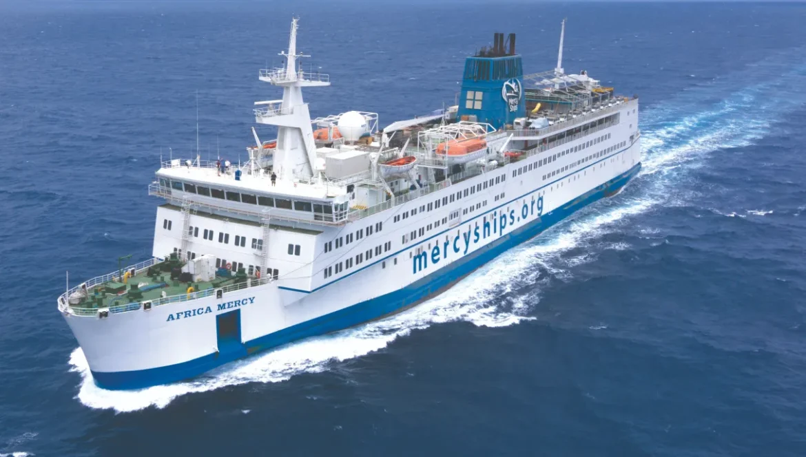 Following a recrewing effort, the hospital ship, Africa Mercy®, has now departed from the Port of East London for service within the nation of Madagascar for the next ten months. Following a recrewing effort, the hospital ship, Africa Mercy®, has now departed from the Port of East London for service within the nation of Madagascar for the next ten months.